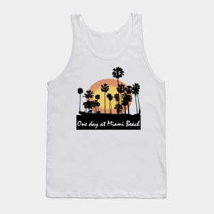 Miami beach Tank Top